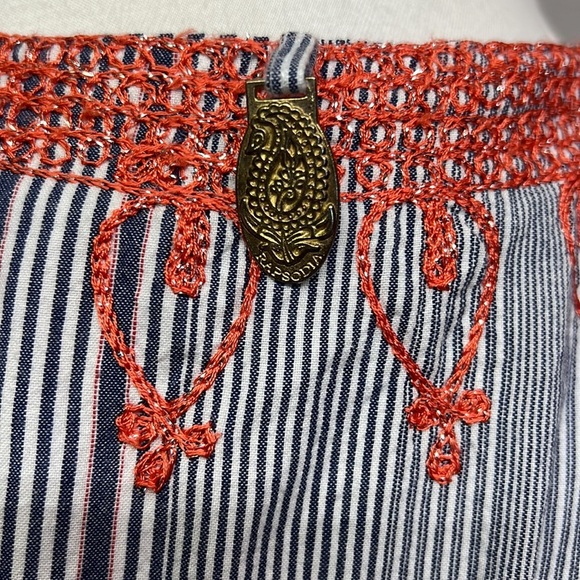 Rapsodia Striped Embroidered Dress - Picture 4 of 6